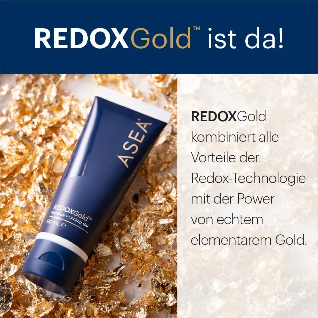 REDOXGold™ bietet sofortige Linderung bei Muskelverspannungen. Mit Redox-Technologie & elementarem Gold – hautfreundlich, schnell wirksam, wissenschaftlich geprüft.